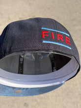 Load image into Gallery viewer, [3RD KIT] - 59FIFTY MLS CHICAGO FIRE Navy/NAVY - SKY BLUE UV
