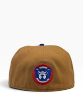 Load image into Gallery viewer, 59Fifty New Era Chicago Cubs Deceptor Logo 2-Tone Light Bronze/Royal - Gray UV
