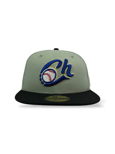 59Fifty Charros de Jalisco Liga Mexicana 2-Tone Everest Green/Black - Grey UV