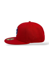 Load image into Gallery viewer, [FIRE/ICE] 59Fifty Chicago Cubs 1990 ASG Front Door Red - Sky Blue UV
