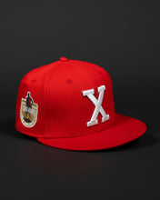 Load image into Gallery viewer, [BHM 2026] 59Fifty Cuban X Giants Negro League 100th Anniversary Front Door Red/Scarlet - Green UV
