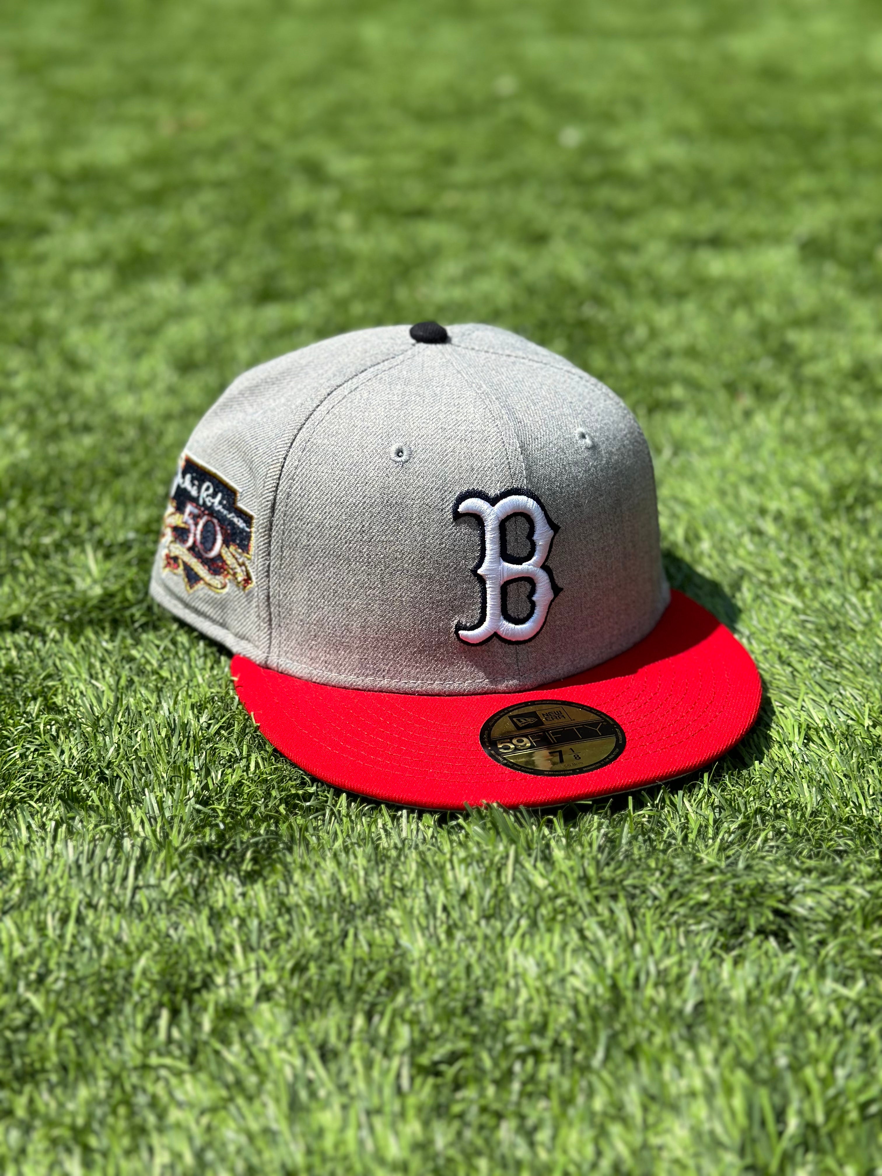 BOSTON RED SOX 1997 A.L. ROTY JACKIE ROBINSON AWARD 2-TONE HEATHER GREY/ RED - GREY UV now available from @burdeenschicago Link in…