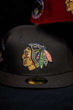 Load image into Gallery viewer, 59Fifty NHL Chicago Blackhawks “Chicago Stadium” [Walnut] - Green UV
