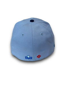 59Fifty Charros de Jalisco 2022 Champions 2-Tone Grey/Navy - Icy Blue UV @tiempo_prestado