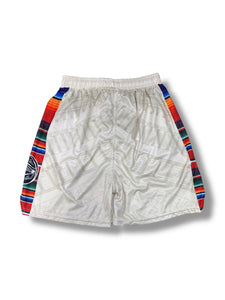 [BEIGE SERAPE] Basketball Shorts by La Villita Basketball