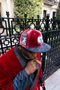 59Fifty Chicago Cubs “Be Alert” 2-Tone Velvet/Suede - [Brim-Hef Pack]