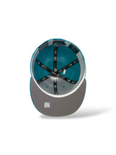 Load image into Gallery viewer, NBA [HWC] x New Era 59Fifty Charlotte Hornets OTC Teal - Grey UV
