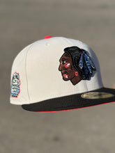Load image into Gallery viewer, [INFRARED BLACKHAWKS] 59Fifty Chicago Blackhawks 2T Stone/Black - Infrared UV
