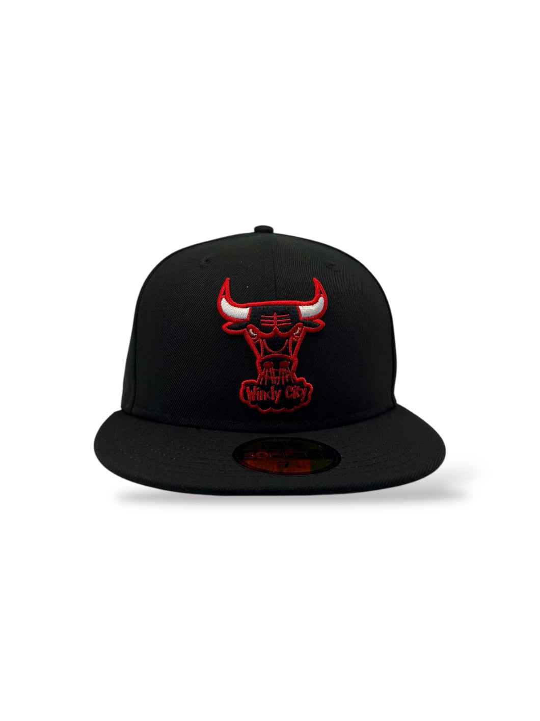 NBA [HWC] x New Era 59Fifty Chicago Bulls OTC Black - Grey UV