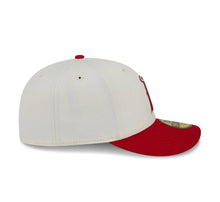 Load image into Gallery viewer, 59Fifty Los Angeles Angels New Era Chrome 2T Tonal Floral Pre Curved Fitted Hat - Green UV
