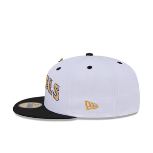 59Fifty Day Anaheim Angels 70th Anniversary 2-Tone White/Black - Gray UV