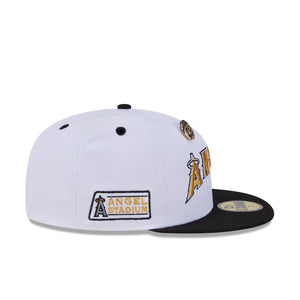 59Fifty Day Anaheim Angels 70th Anniversary 2-Tone White/Black - Gray UV