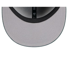 Load image into Gallery viewer, 59Fifty Oakland Athletics New Era Shadow Stitch Fitted Hat - Gray UV
