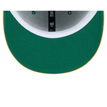 Load image into Gallery viewer, 59Fifty Oakland Athletics Green 2025 Hall of Fame Fitted Hat - Green UV
