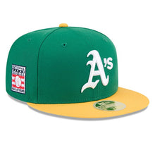 Load image into Gallery viewer, 59Fifty Oakland Athletics Green 2025 Hall of Fame Fitted Hat - Green UV
