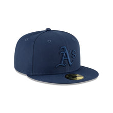 Load image into Gallery viewer, 59Fifty Oakland Athletics MLB Basic Oceanside Blue - Grey UV
