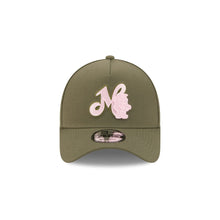 Load image into Gallery viewer, 9Forty A-Frame Snapback LMB Acereros de Monclova Olive - Grey UV
