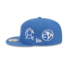 Load image into Gallery viewer, 59Fifty New Era Liga MX Club America Indigo - Gray UV
