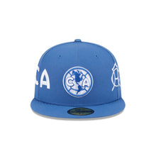 Load image into Gallery viewer, 59Fifty New Era Liga MX Club America Indigo - Gray UV
