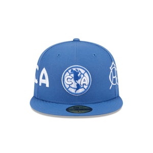59Fifty New Era Liga MX Club America Indigo - Gray UV