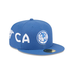 59Fifty New Era Liga MX Club America Indigo - Gray UV