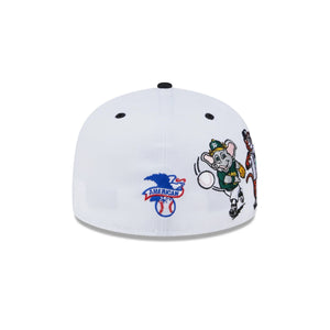 59Fifty American League Mascots New Era Fitted Hat - Green UV