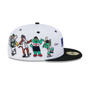 59Fifty American League Mascots New Era Fitted Hat - Green UV