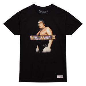 Mitchell & Ness WrestleMania Legends Andre the Giant T-Shirt - Black