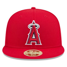 Load image into Gallery viewer, 59Fifty Los Angeles Angels Red 2025 Hall of Fame Fitted Hat - Green UV

