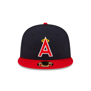 Anaheim Angels Authentic Collection 59Fifty Fitted On-Field - Black UV