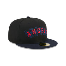 Load image into Gallery viewer, 59Fifty Anaheim Angels New Era Shadow Stitch Fitted Hat - Gray UV
