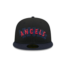 Load image into Gallery viewer, 59Fifty Anaheim Angels New Era Shadow Stitch Fitted Hat - Gray UV
