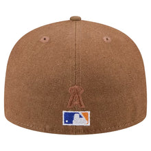 Load image into Gallery viewer, 59Fifty Los Angeles Angels New Era Logo Scribble Fitted Hat - Gray UV
