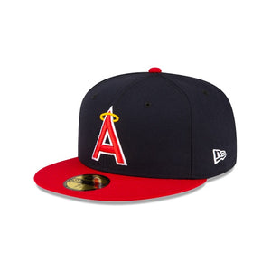 Anaheim Angels Authentic Collection 59Fifty Fitted On-Field - Black UV