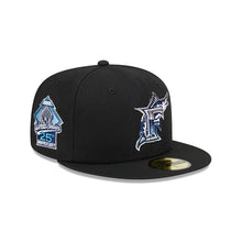 Load image into Gallery viewer, 59Fifty Florida Marlins Raceway 25th Anniversary Fitted Hat - Gray UV
