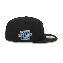 Load image into Gallery viewer, 59Fifty Pittsburgh Pirates Raceway 1960 Patch Fitted Hat - Gray UV
