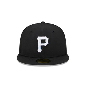 59Fifty Pittsburgh Pirates Raceway 1960 Patch Fitted Hat - Gray UV