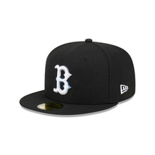 Load image into Gallery viewer, 59Fifty Boston Red Sox Raceway 100th Anniversary Fitted Hat - Gray UV
