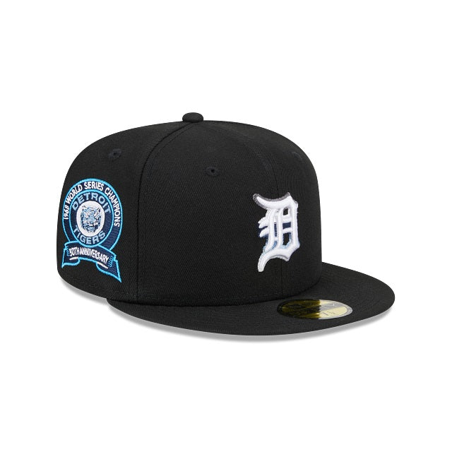 59Fifty Detroit Tigers Raceway 50th Anniversary Fitted Hat - Gray UV