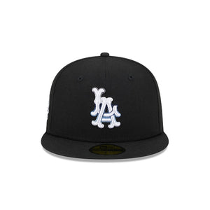 59Fifty Los Angeles Angels Raceway 35th Anniversary Fitted Hat - Gray UV