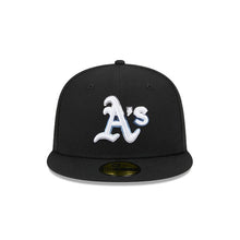 Load image into Gallery viewer, 59Fifty Oakland Athletics Raceway 50th Anniversary Fitted Hat - Gray UV
