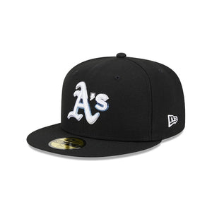 59Fifty Oakland Athletics Raceway 50th Anniversary Fitted Hat - Gray UV