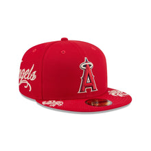 Load image into Gallery viewer, 59Fifty New Era Los Angeles Angels Script Red - Grey UV
