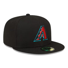 Load image into Gallery viewer, Arizona Diamondbacks Authentic Collection 59fifty Fitted On-Field - Black UV
