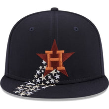 Load image into Gallery viewer, 59Fifty Houston Astros Meteor Navy - Orange UV
