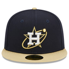 Load image into Gallery viewer, 59Fifty Houston Astros Retro City Navy/Gold - Gray UV
