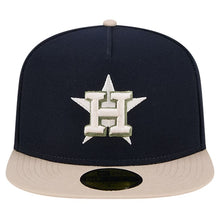 Load image into Gallery viewer, 59Fifty Canvas A-Frame Houston Astros 50th Anniversary 2-Tone - Grey UV
