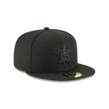 Load image into Gallery viewer, 59Fifty Houston Astros MLB Basic Black on Black - Grey UV
