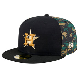 59Fifty Houston Astros Digi Camo Fitted Hat - Gray UV