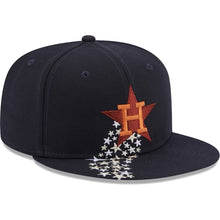 Load image into Gallery viewer, 59Fifty Houston Astros Meteor Navy - Orange UV
